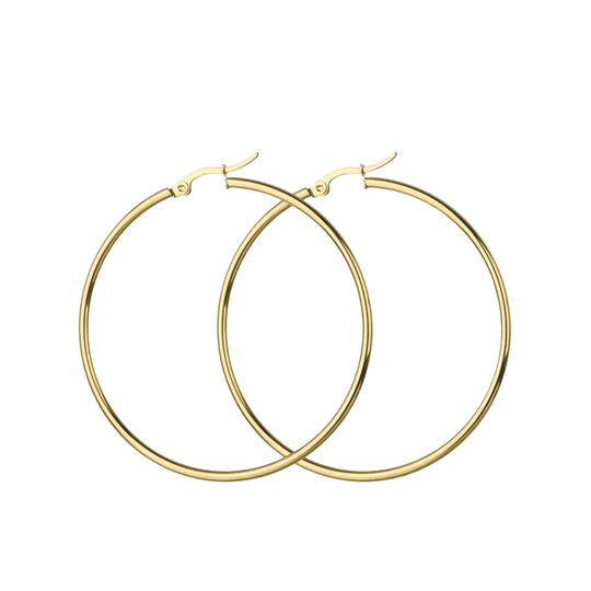 Dames Oorringen Minimalistisch Design 3