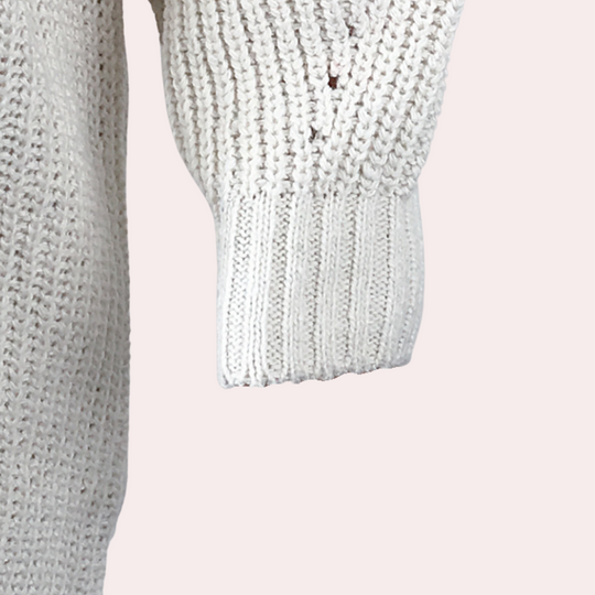 Dames Overdimensioneerde Gebreide Trui Casual Comfortabel 4