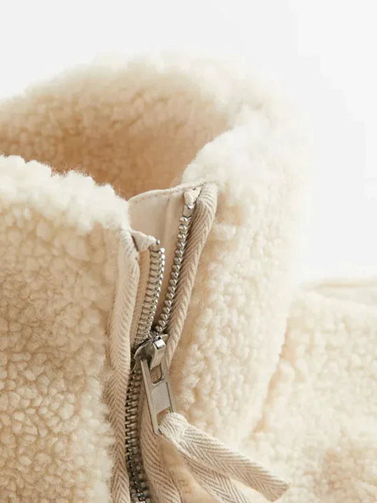 Dames Oversized Jacke met Patchwork Design 8