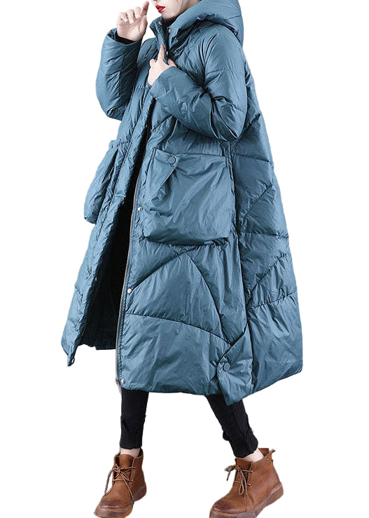 Dames Oversized Puffer Jacket met Capuchon 0