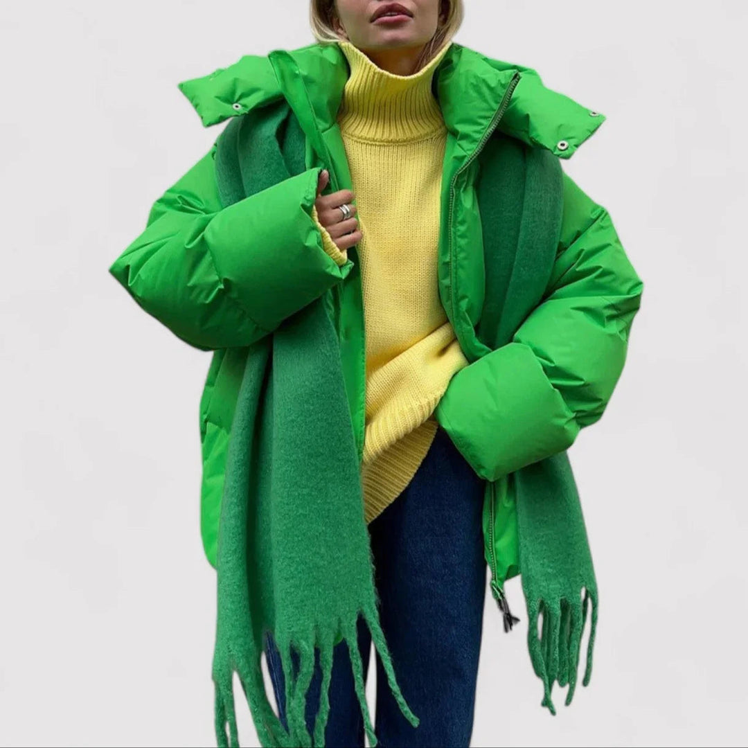 Dames Oversized Pufferjack Stijlvol 3