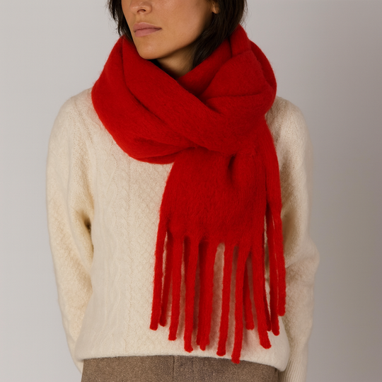 Dames Oversized Sjaal Comfortabel en Stijlvol Accessoire 1