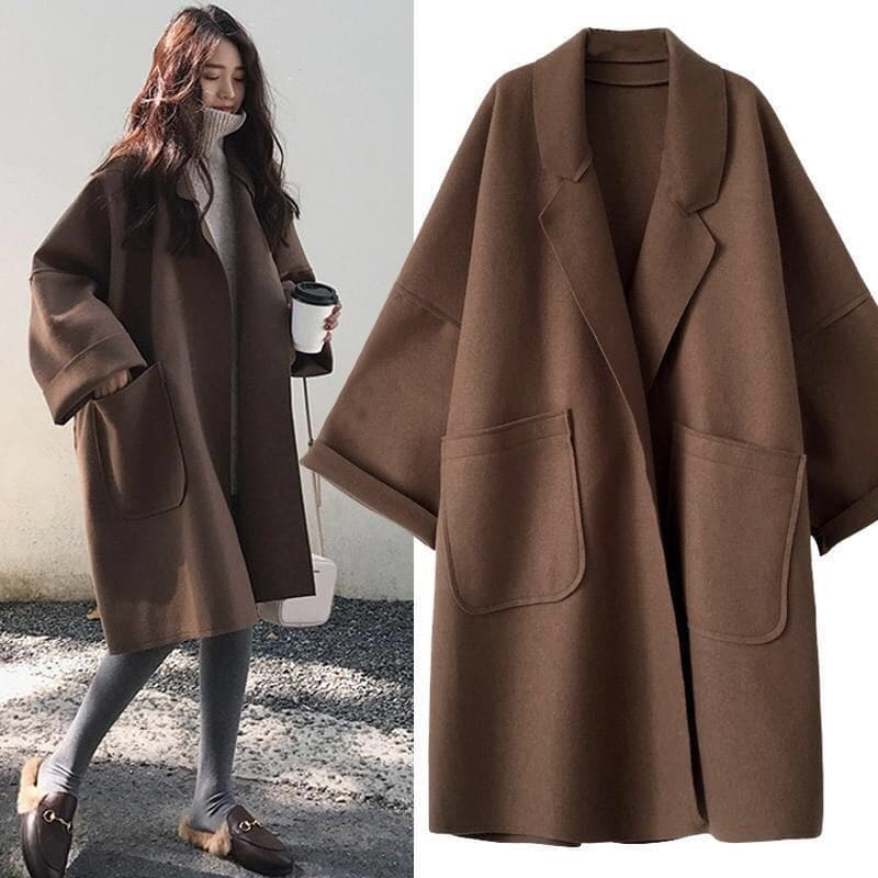 Dames Oversized Trenchcoat Stijlvol 1
