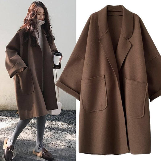 Dames Oversized Trenchcoat Stijlvol 1