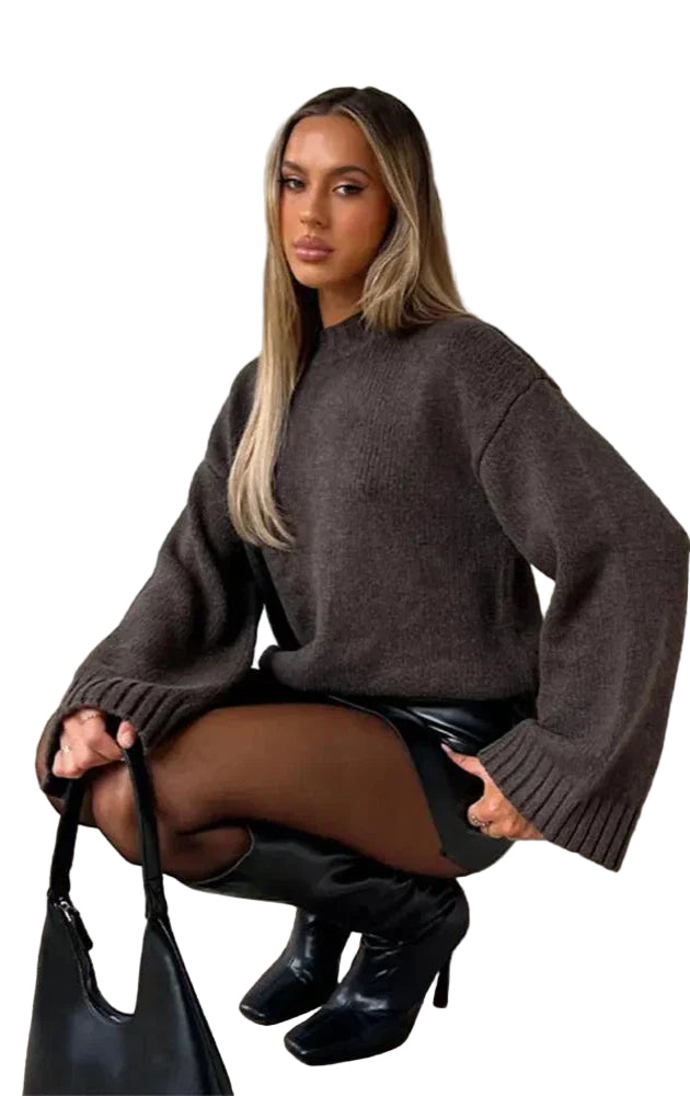 Dames Oversized Trui Comfortabel 0