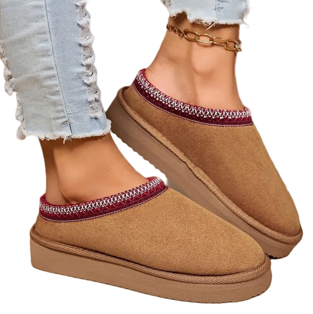 Dames Pantoffels Comfortabel met Antislipzool voor Wintergebruik 0