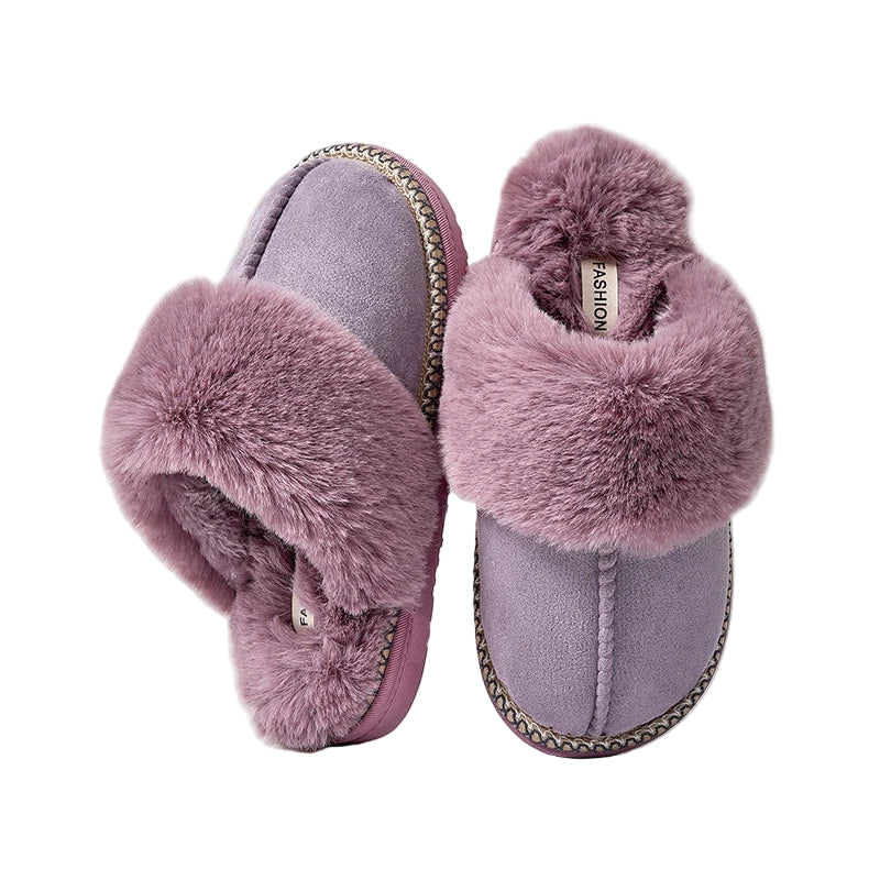 Dames Pantoffels met Zachte Bontvoering voor de Winter Sloffen 3