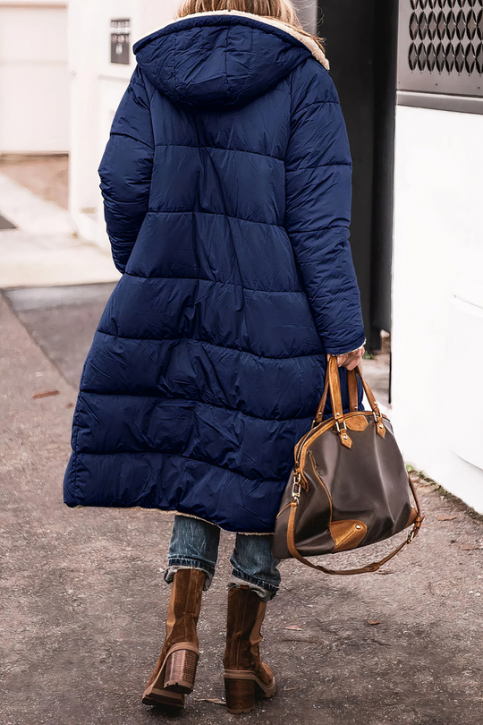 Dames Parka Dubbelzijdig met Teddyvoering 3