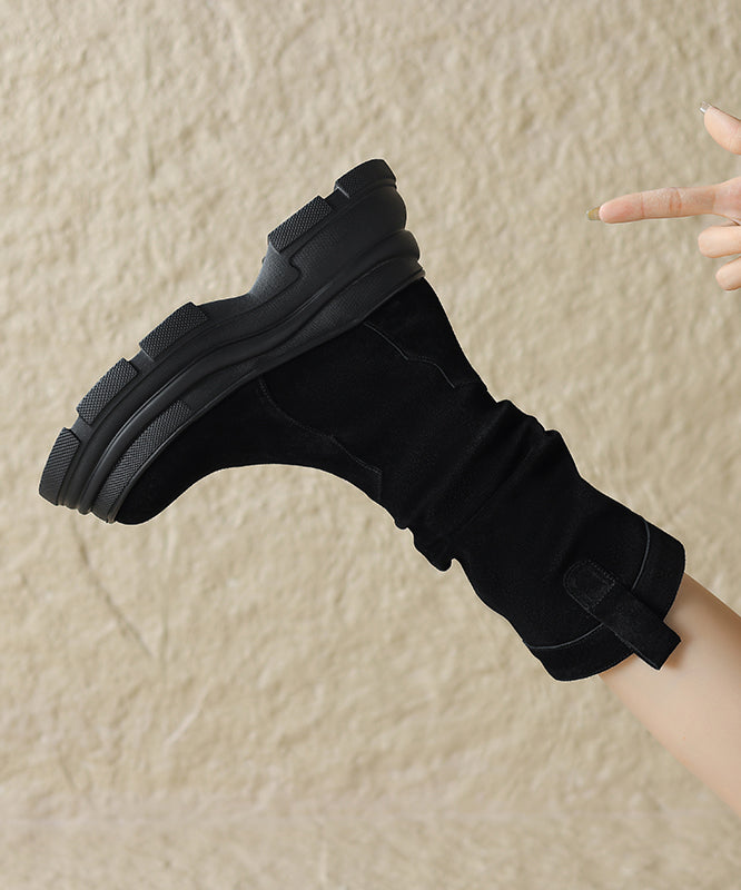 Dames Platformlaarzen met Splitstijl 3