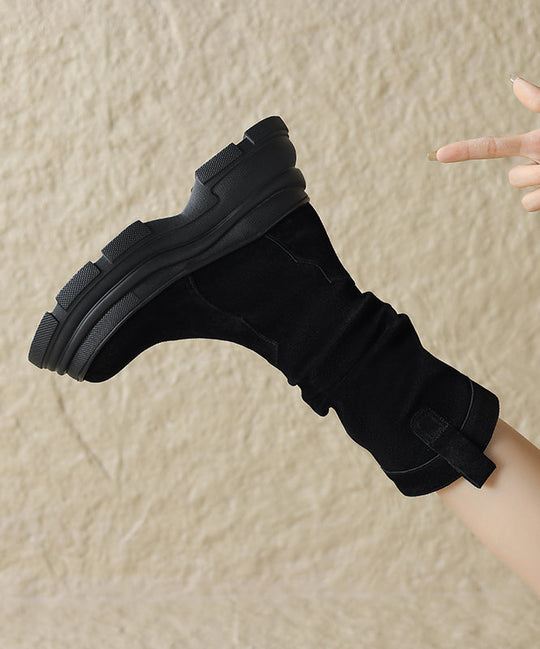 Dames Platformlaarzen met Splitstijl 3