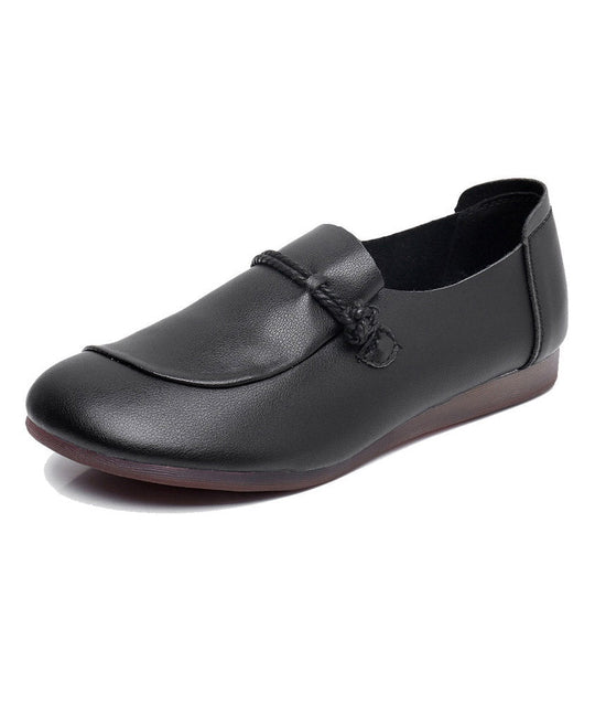 Dames Platte Schoenen Retro Stijl met Gesplitste Kruisband 4