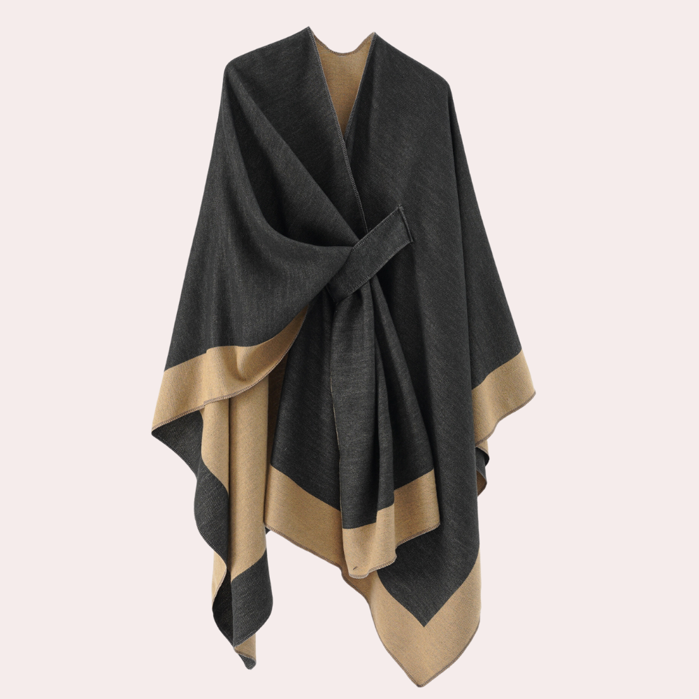 Dames Poncho Stijlvol en Comfortabel 4