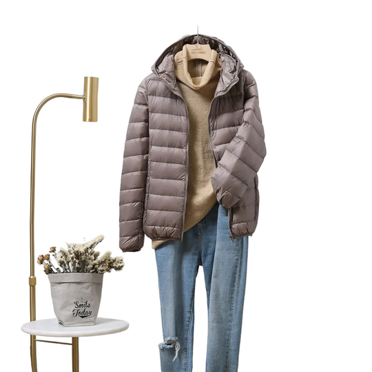 Dames Puffer Jacket Regular Fit Ultralicht Gequilt 5