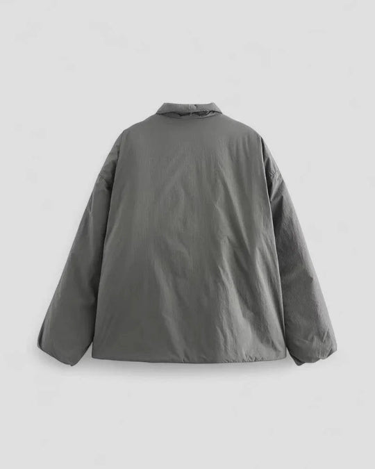 Dames Pufferjack Met Tailleband 1