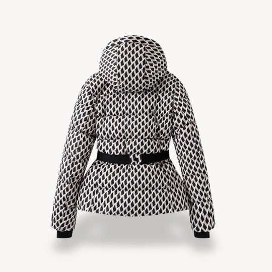 Dames Pufferjack met Riemontwerp 2