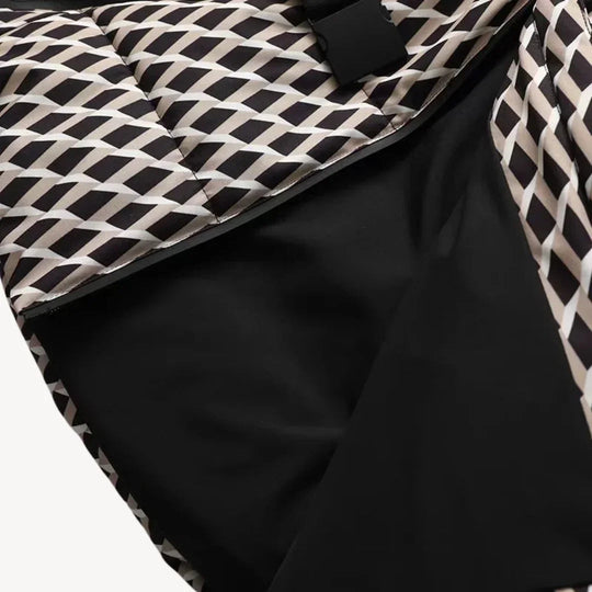 Dames Pufferjack met Riemontwerp 6