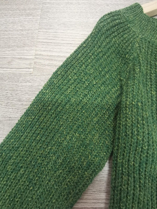 Dames Pullover Lange Mouwen Groene Kleur 2