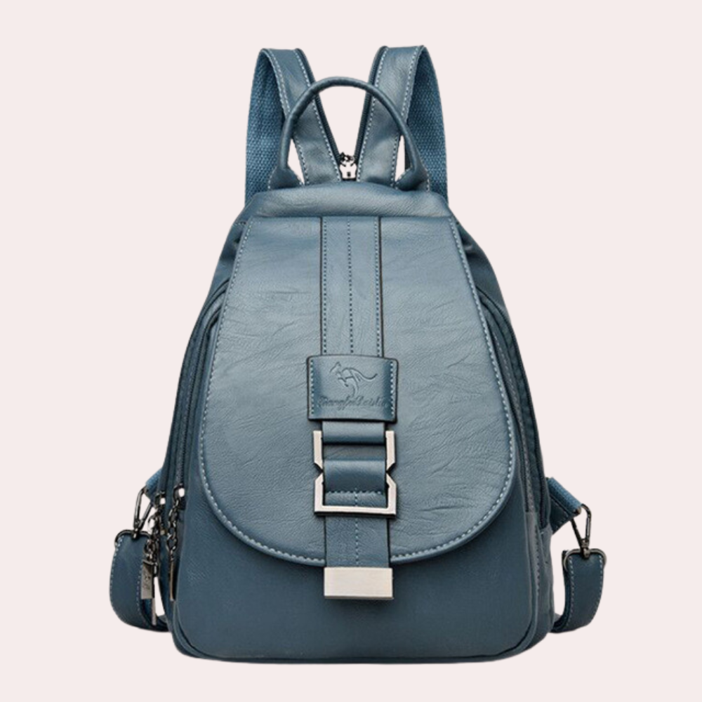 Dames Rugzak Laptop PU-Leder Modern en Veelzijdig 0