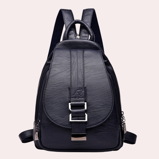 Dames Rugzak Laptop PU-Leder Modern en Veelzijdig 4