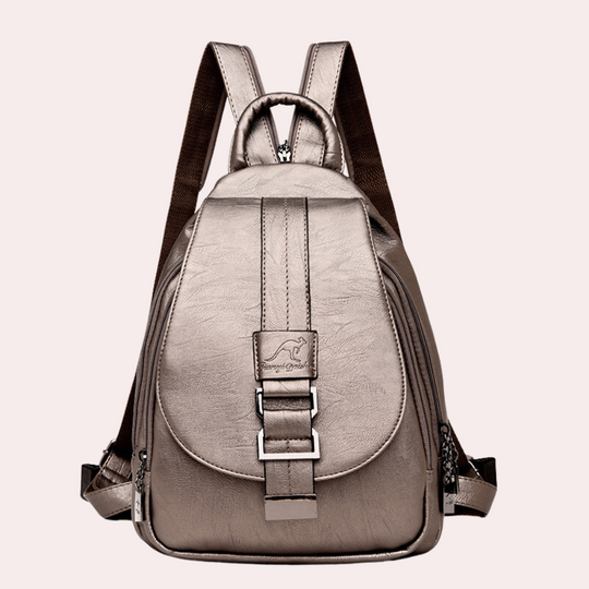 Dames Rugzak Laptop PU-Leder Modern en Veelzijdig 6