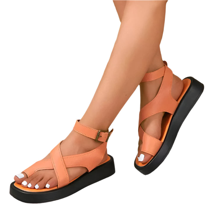 Dames Sandalen Gladiator Met Dikke Zool Synthetisch 0