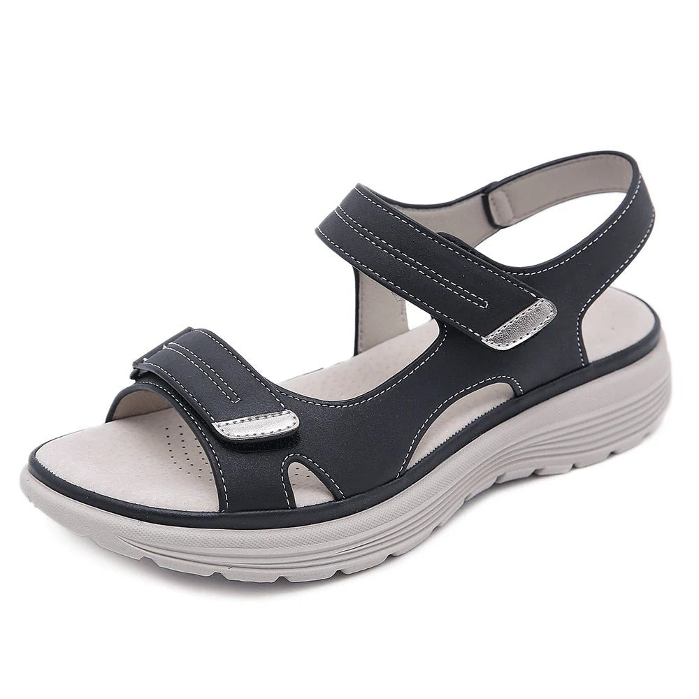Dames Sandalen Met Verstelbare Bandjes en Comfortabele Antislip Zool Synthetisch 1