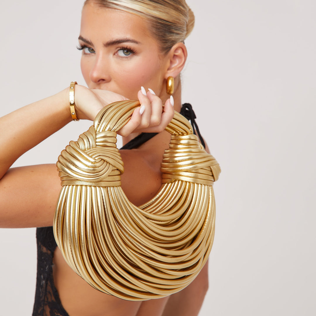 Dames Schoudertas Geknoopt Modern Design 4