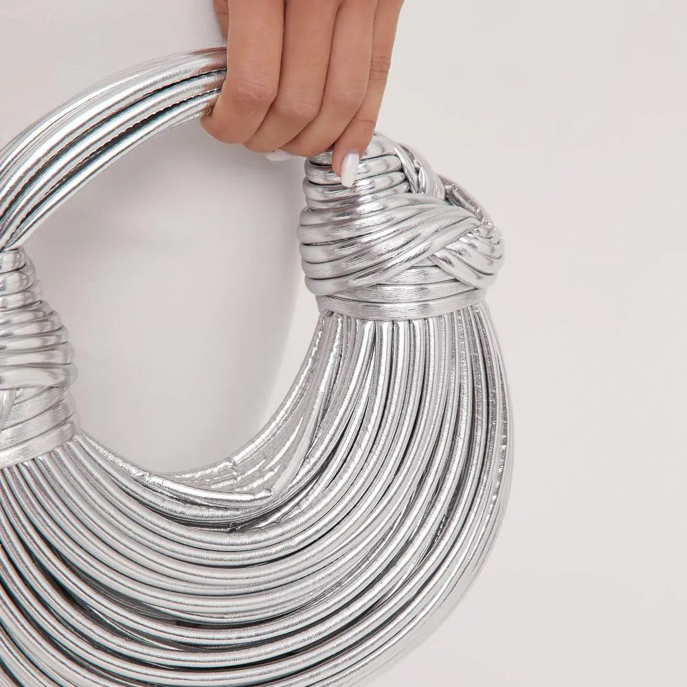 Dames Schoudertas Geknoopt Modern Design 8