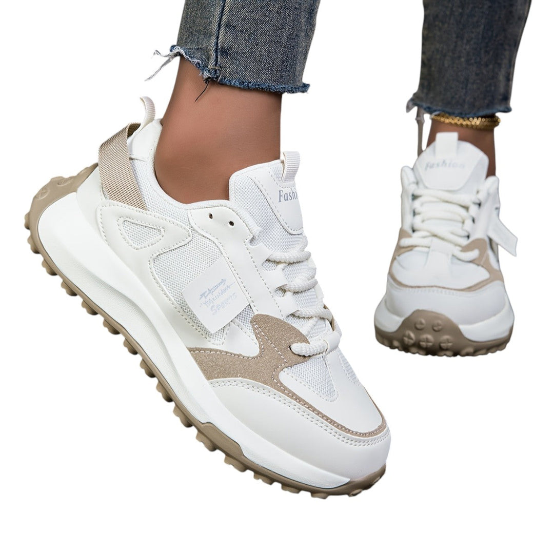 Dames Sneakers Hoge Zool Trendy voor Comfortabele Dagelijkse Stijl 1