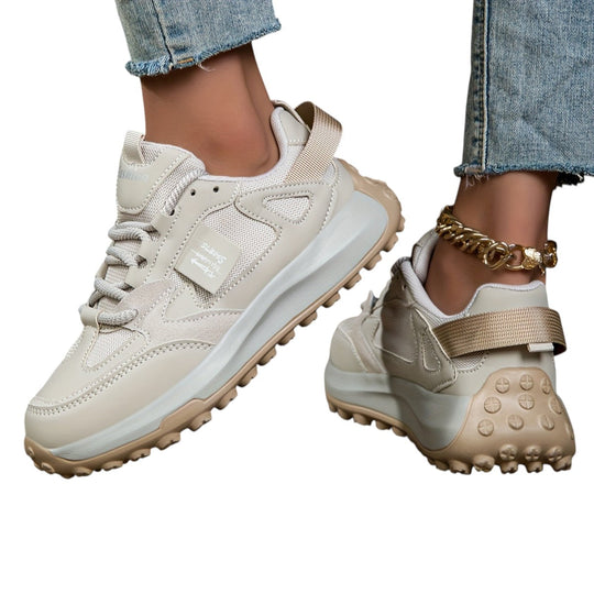 Dames Sneakers Hoge Zool Trendy voor Comfortabele Dagelijkse Stijl 4