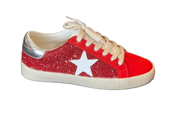 Dames Sneakers Sportief Rood 0