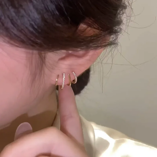 Dames Statement Oorbellen Gedraaid 2