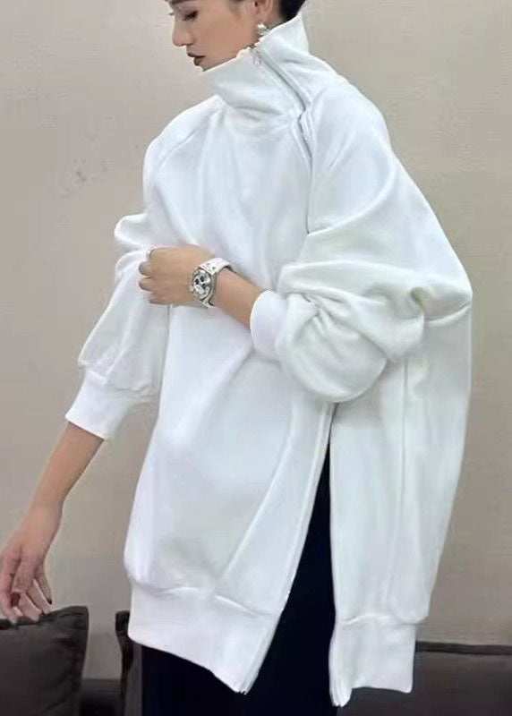 Dames Sweatshirt Met Open Zijkanten 0