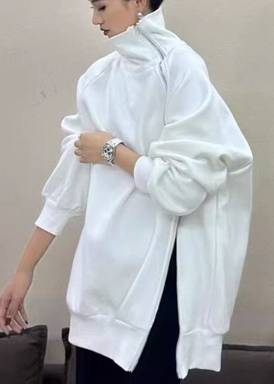 Dames Sweatshirt Met Open Zijkanten 0