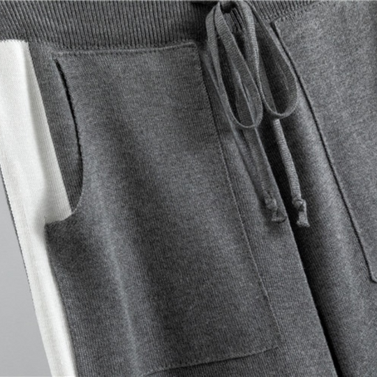 Dames Tracksuit Casual Gebreid Zacht Materiaal 3