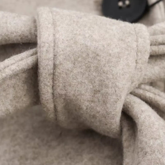 Dames Trenchcoat met Luxe Bontafwerking 4