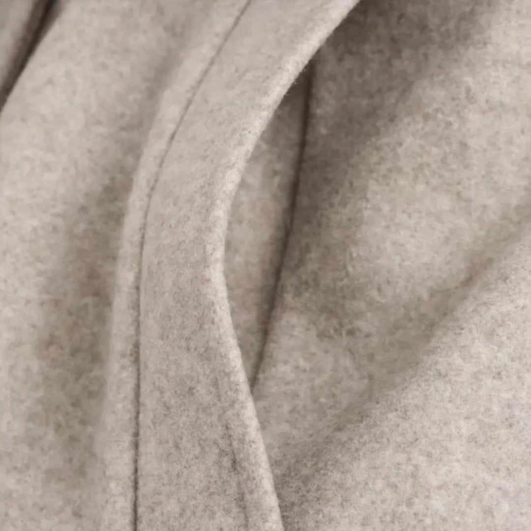 Dames Trenchcoat met Luxe Bontafwerking 5