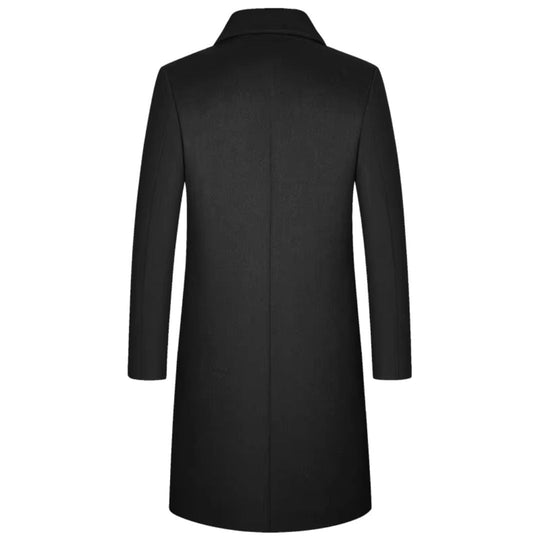 Dames Trenchcoat van Wol met Zijden Katoenen Voering 1