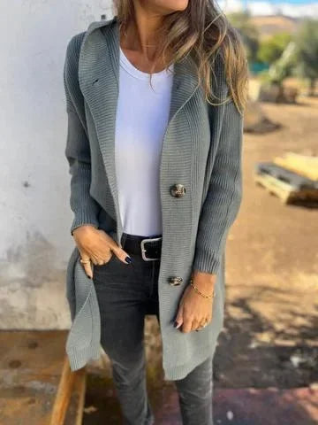 Dames Trui Cardigan Gebreid voor Elke Gelegenheid 4