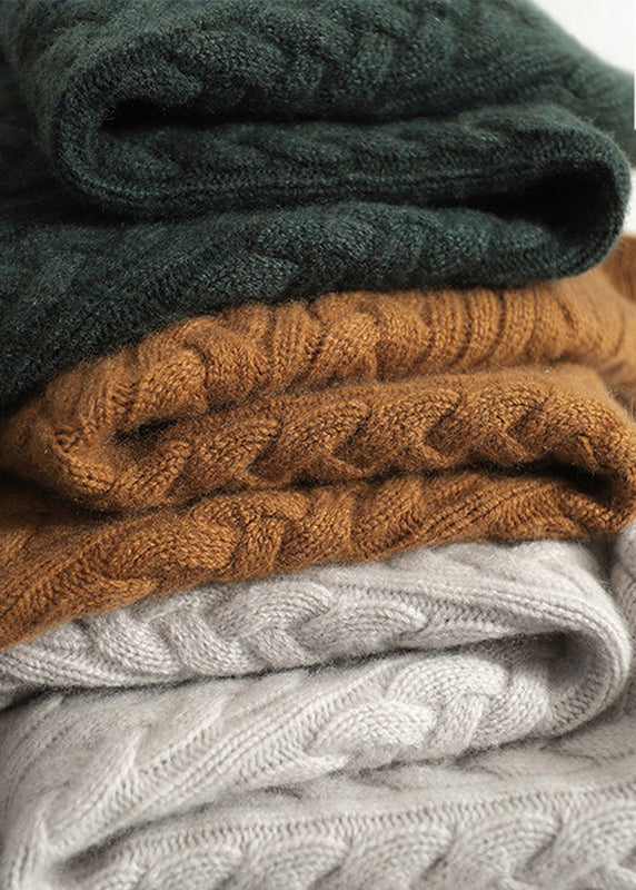 Dames Trui Met Opstaande Kraag En Knoop 3