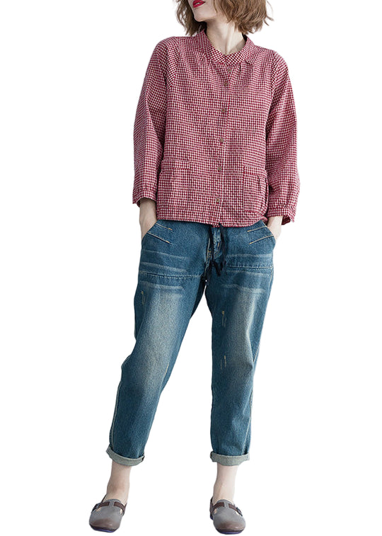 Dames Tuniek Blouse met Lange Mouwen 0