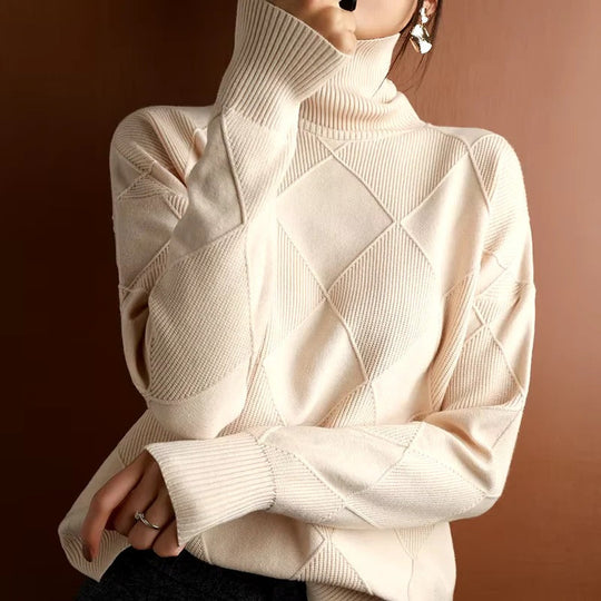 Dames Turtleneck Trui Zacht Kasjmier 1