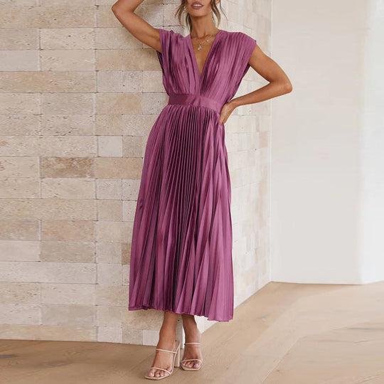 Dames V-Ausschnitt Jurk Modern en Comfortabel 4