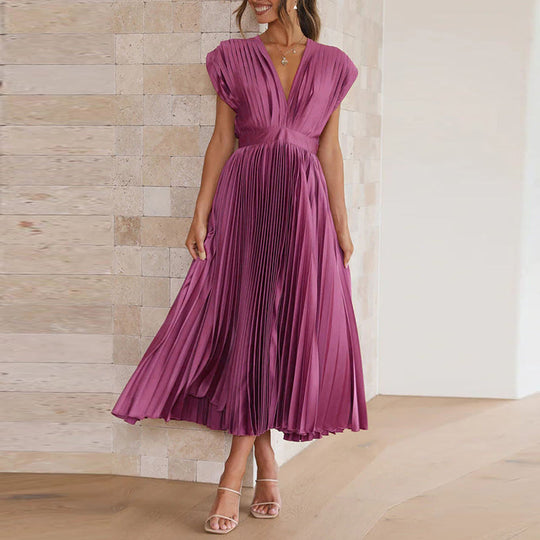Dames V-Ausschnitt Jurk Modern en Comfortabel 5