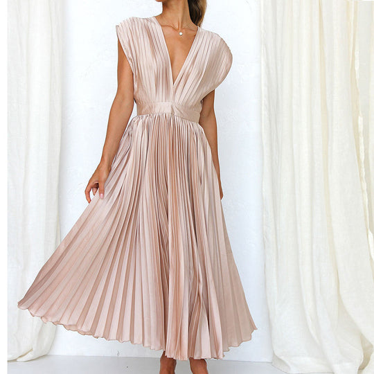 Dames V-Ausschnitt Jurk Modern en Comfortabel 8