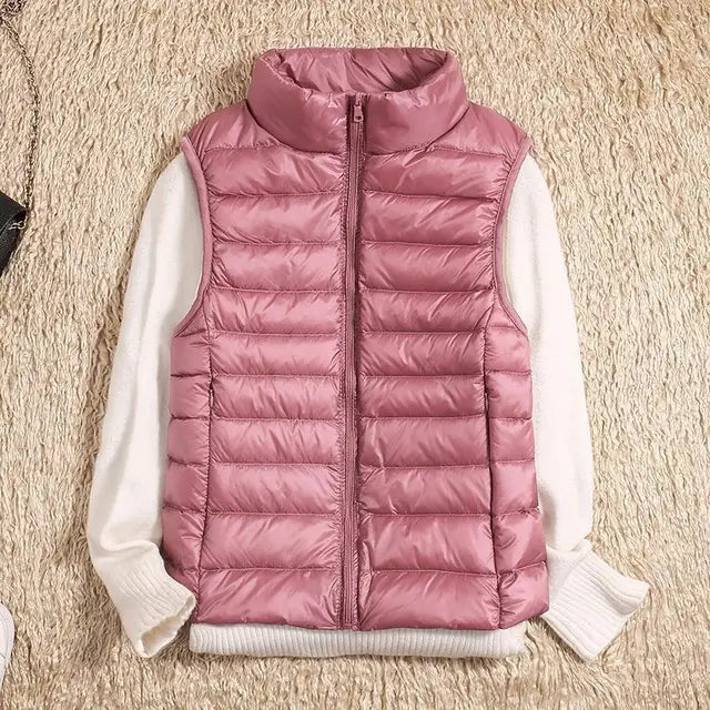 Dames Vest Mouwloos Lichtgewicht Puffer voor Casual en Actieve Gelegenheden 1