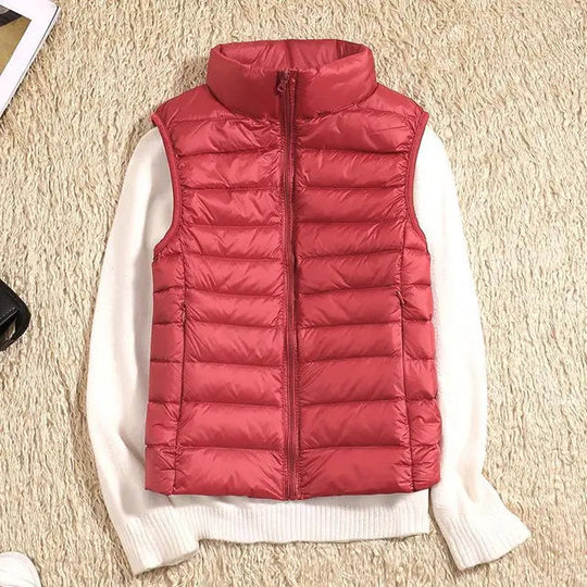 Dames Vest Mouwloos Lichtgewicht Puffer voor Casual en Actieve Gelegenheden 7
