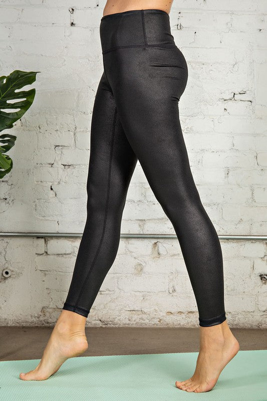 Dames Volledige Lengte Leggings Zacht Chintz 1