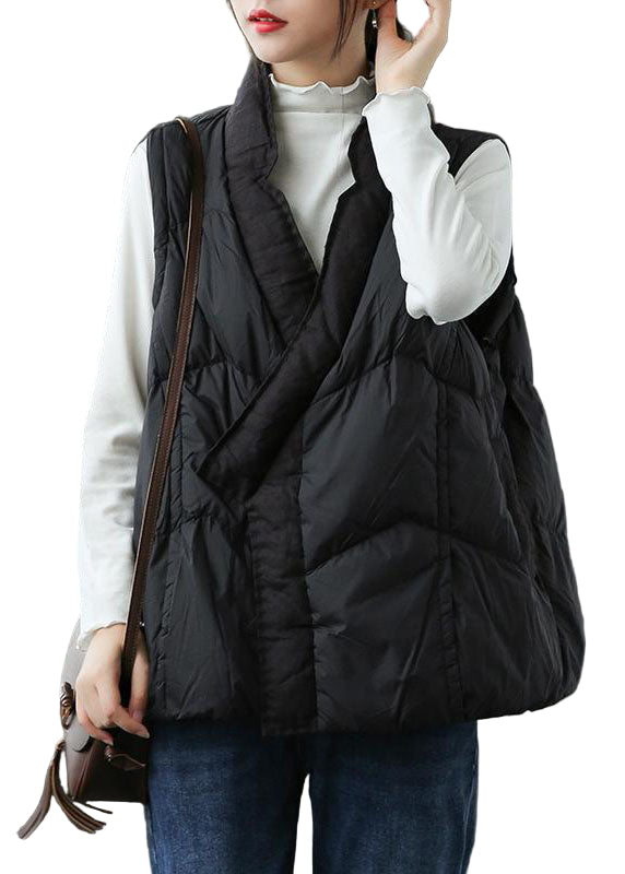 Dames Winter Puffer Vest Zwart 0