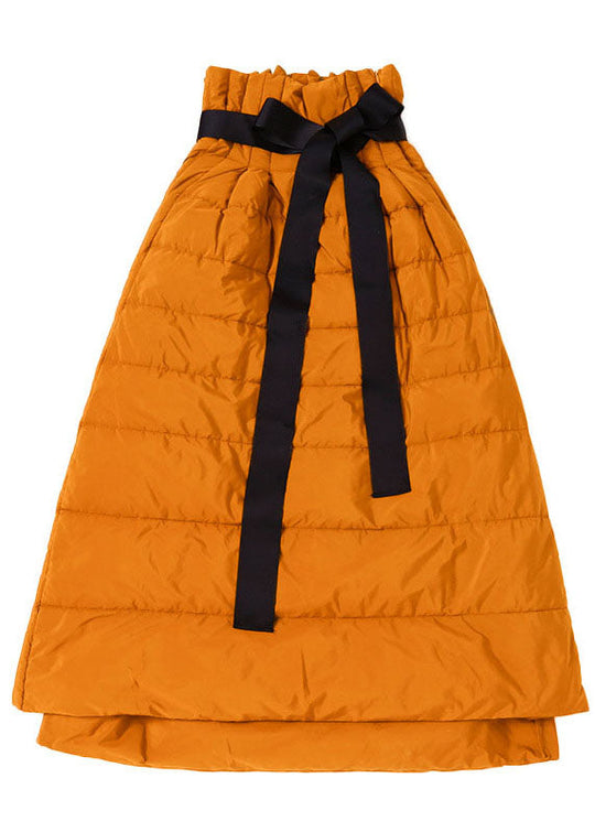 Dames Winter Rok Met Hoog Laag Ontwerp 3